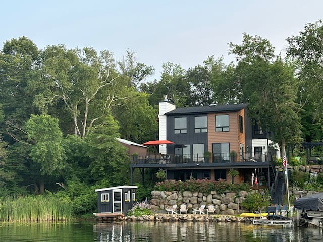 Beautiful home on waters edge!