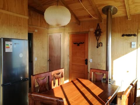 Top performing Airbnb: Mountain cabin 2 bedrooms, lake view in Puyehue