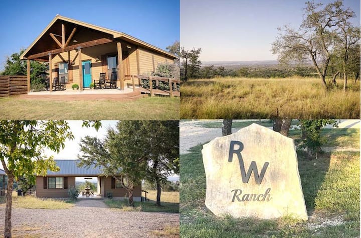Comanche & Dog Trot On The Rw Ranch