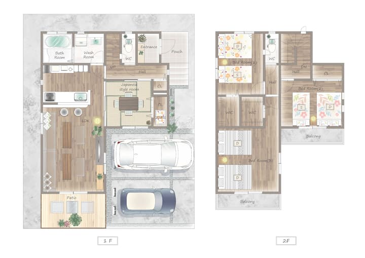 Near Kouriisland! Free Parking! Wooden Balcony! - Nagó