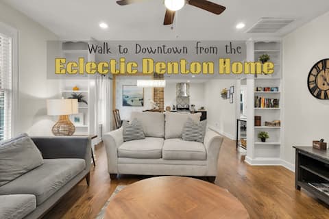 Quaint Unique Bungalow; Walk/Bike to Square