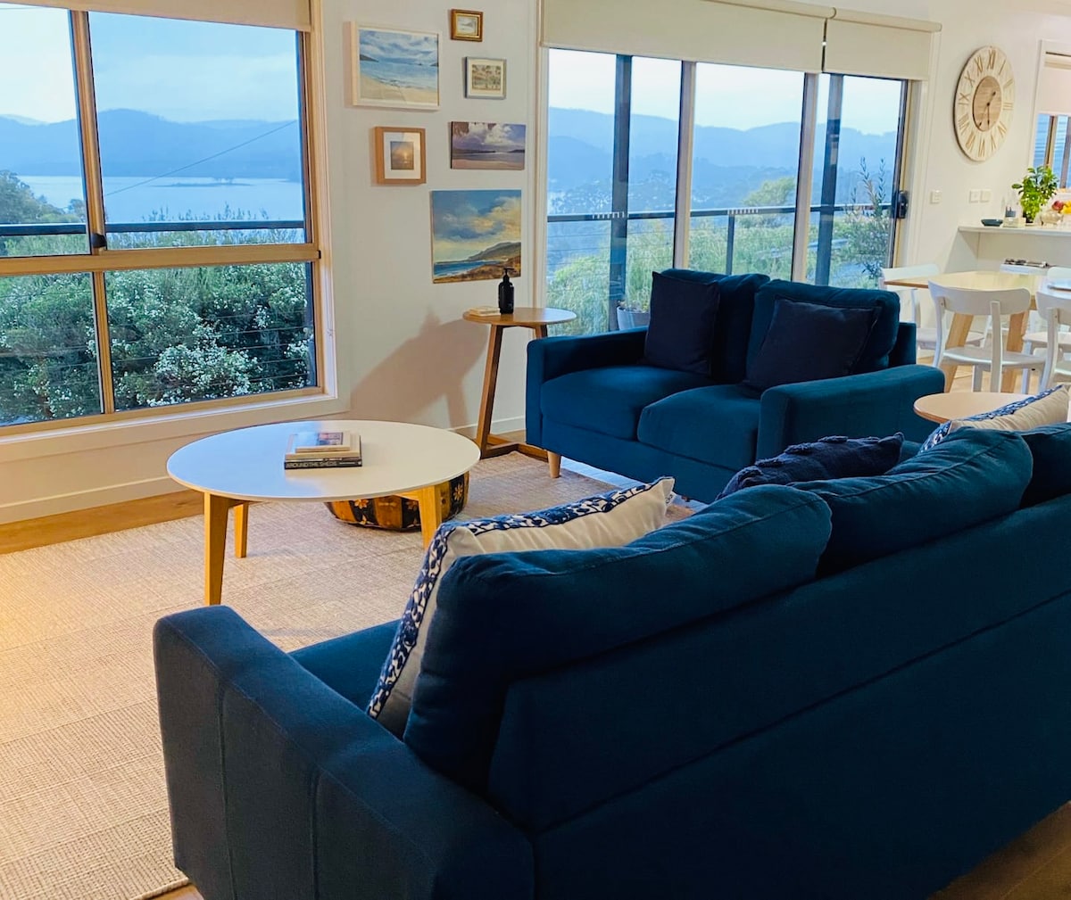 Top performing Airbnb: Sunset Beach House in Tasmania