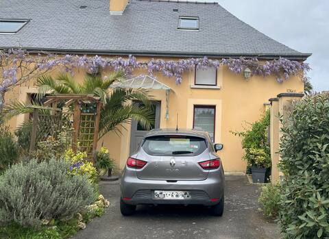 Old-world charm in the heart of a village in Brittany.