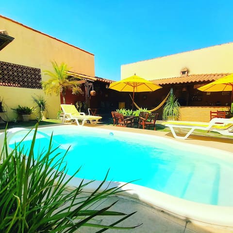 Private Pool + Barbecue | Near the Lagoon