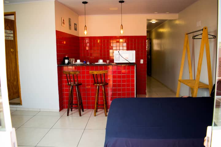 Flat A Duas Quadras Da Prainha Em Arraial - アハイアウ・ド・カボ