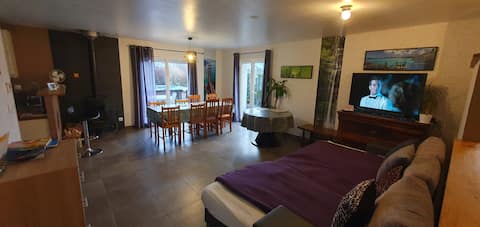 Villa (10 people) with Montfaucon wood stove