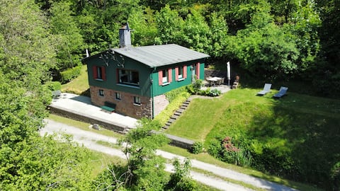 Detached forest house on the Rothaarsteig