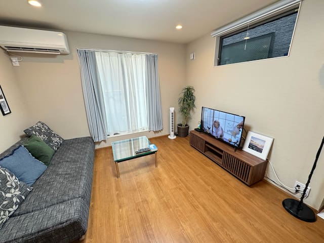 Shinjuku＃3 mins to subway Sta with FREE-WIFI＃6ppl