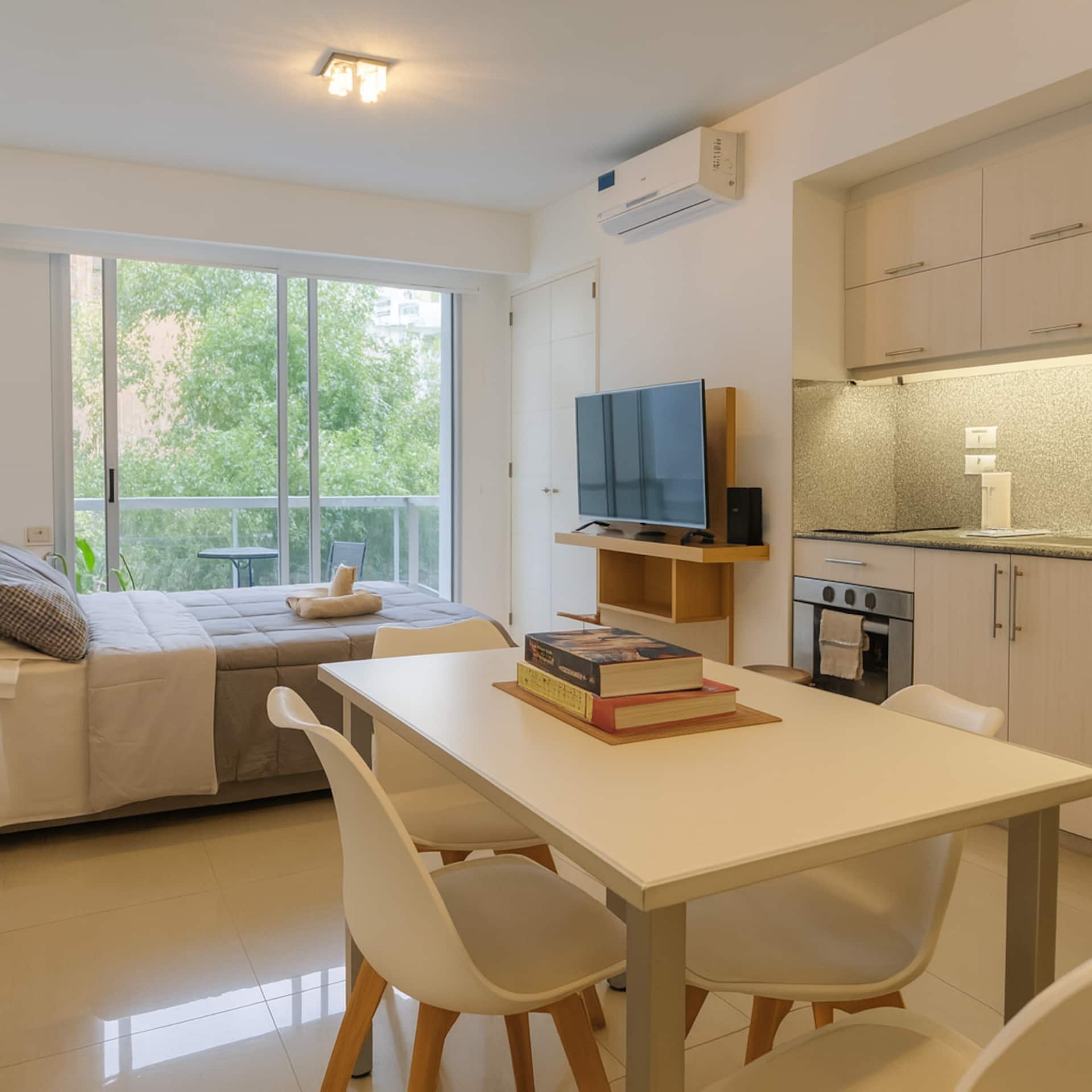 Furnished studio apartment in Palermo