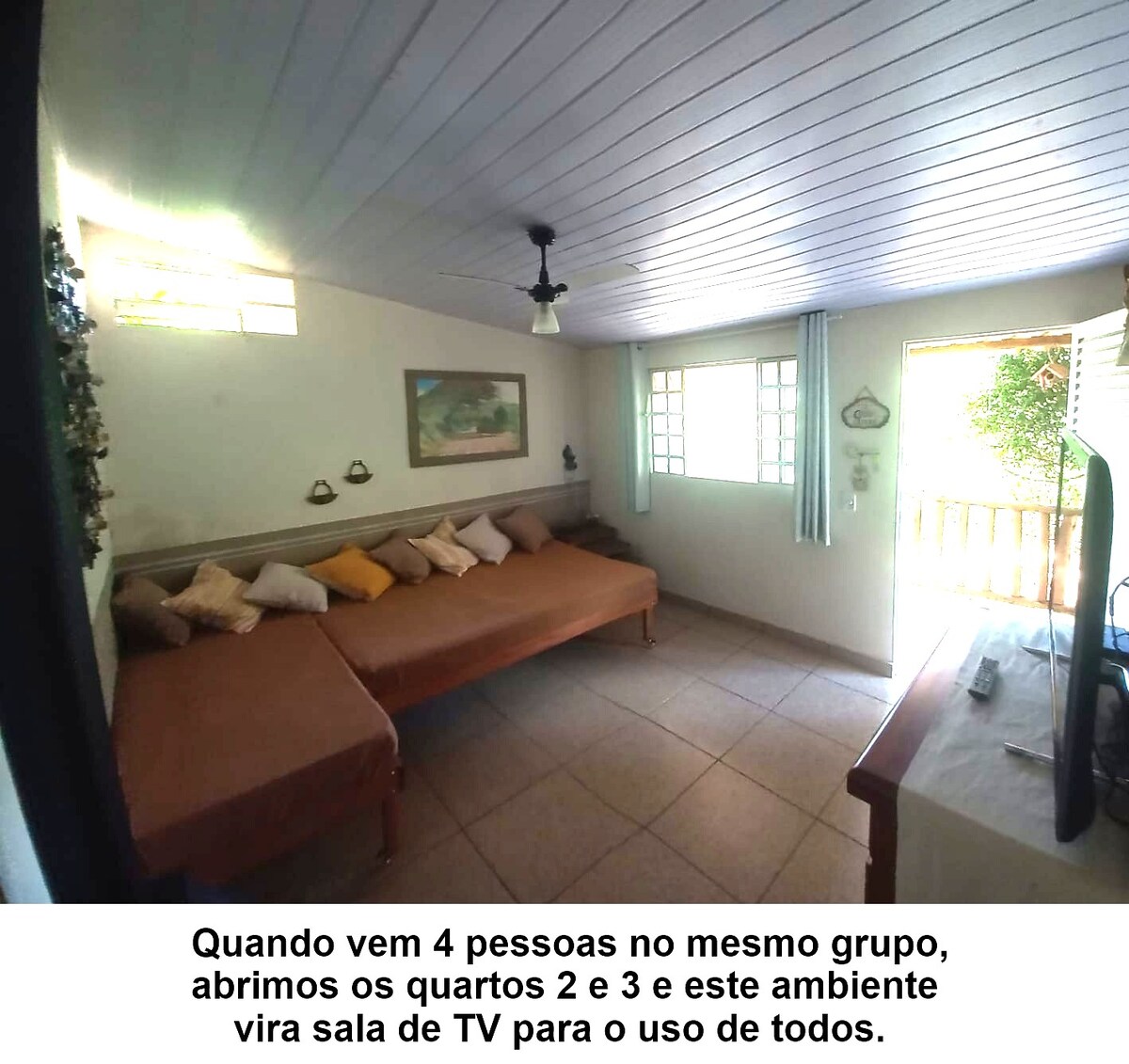 Top Airbnb: heated pool w/jacuzzi, WiFi, TV43, pet friendly in Minas Gerais