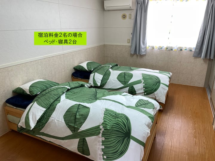 V závislosti od počtu hostí poskytneme počet lôžok a posteľnú bielizeň pre počet spální.