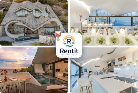 Cliff House with Heated Pool