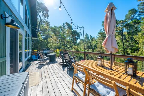 Coastal Retreat/King Beds/Big Sur Cabin/EV Charger
