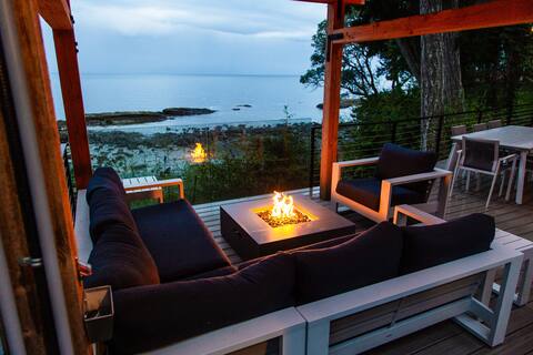Relm Cottage - quiet beach on a secluded bay