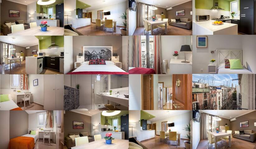 GroupFlat 3 nice apartments in El Born, Old Town!