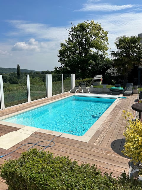Villa with pool Paris - Normandy