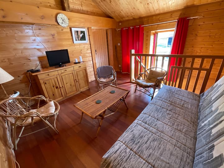 Living room overlooks the balcony terrace