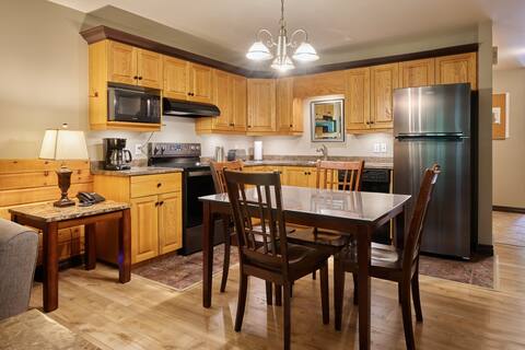 Mountain View + Riverside Two Bedroom Condo