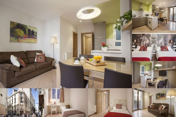 Cute Apartment for 4 people right in El Born