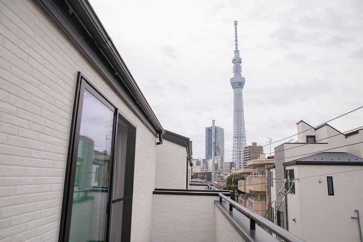 新築110㎡貸切/スカイツリー押上駅徒歩8分/成田空港・羽田空港・ディズニーランド直通/高速Wifi gallery image 4