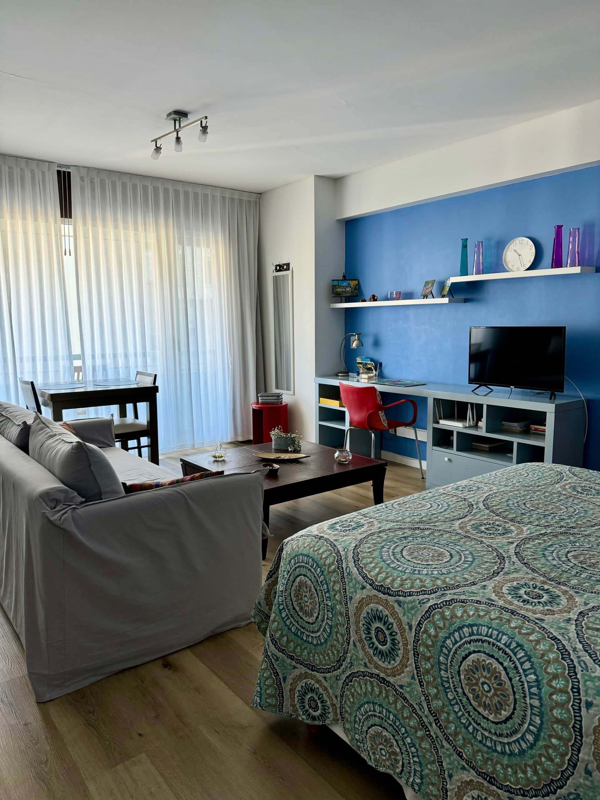 Modern furnished studio apartment in Palermo Soho