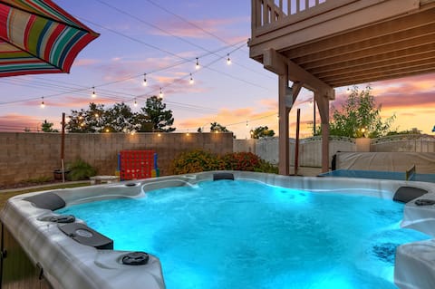 Serenity Villa Hermosa|Jacuzzi|Games|Patio|Fits 10