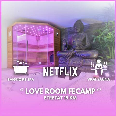 Love Room Fécamp 2 center 15 km from Etretat