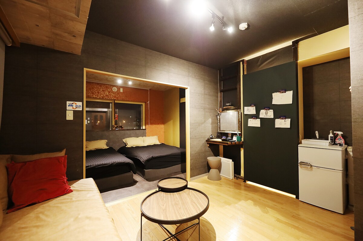shinshin room❤️　0322 SapporoSusukinoNight [Doublex2 Sx2] Room522 - Apartments for