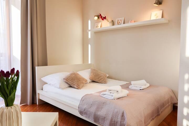 A cozy apartment in the city center (Studio)