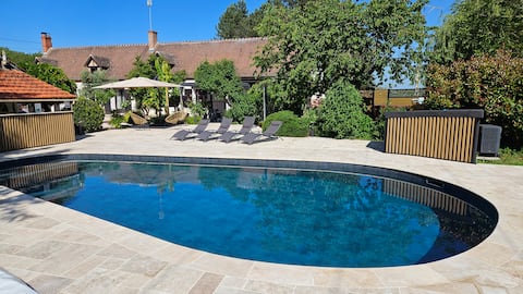 Glycines & Nature Gîte, near Beauval and Châteaux