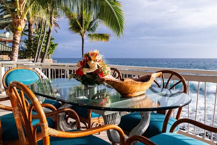 Oceanfront Kona • Where Tide Pools Beat Any Pool