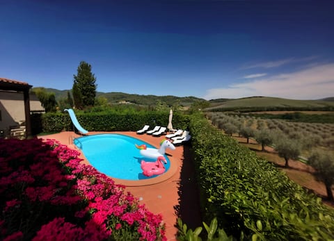 Villa La Poggerina, private pool and amazing view