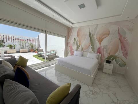 Luxury apartment with large terrace (villa)