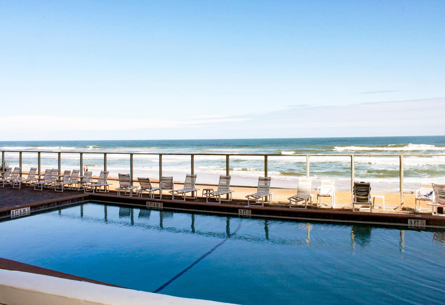 Top Rated Direct Oceanfront Pool