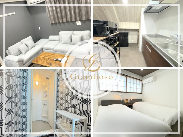 Shinjuku Area /10people ok /4min from sta/1R/R302