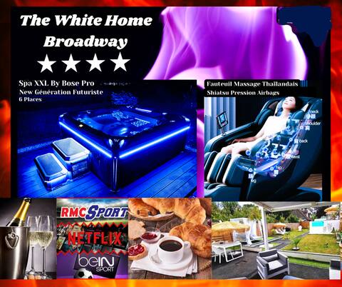 The White Home Broadway, Luxe jacuzzi Piscine