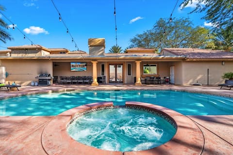 Epic Estate, Sleeps 22 Pool/Jacuzzi Pickleball Fun