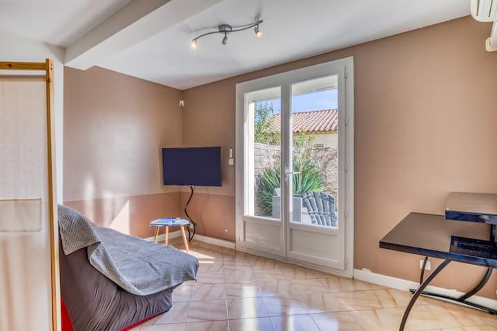 Très Bel Appartement Dans Villa Avec Piscine - Lunel