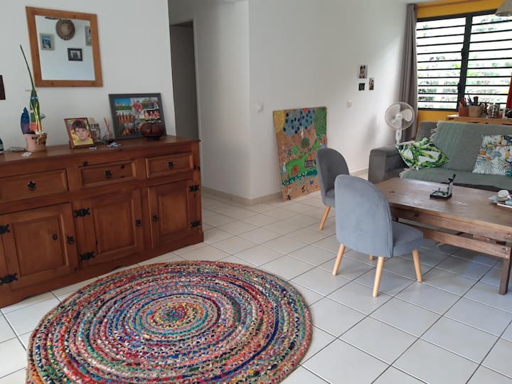 Appart Classé Calme Jardin Privé & Piscine Co - French Guiana