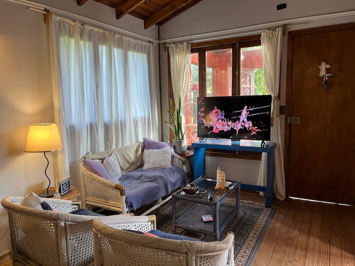 Tu Refugio En B&l: Cabaña Rústica Cerca De Playa - Algarrobo