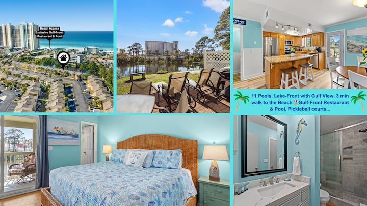 Pearl By The Sea - 3 Min Walk To The Beach!!! - Panama City Beach, FL