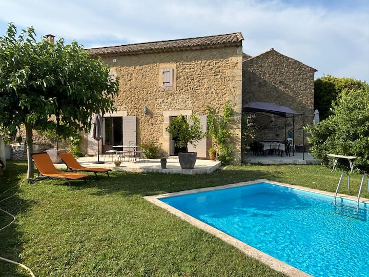 Grand Mas Provençal à La Campagne - Piscine Privée - France