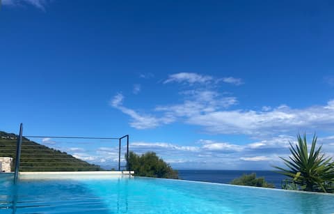 180° Sea View Private House Archipelago Vis Island