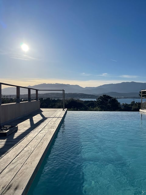 Top Airbnb: Mirale villa with private heated pool à Porto Vecchio