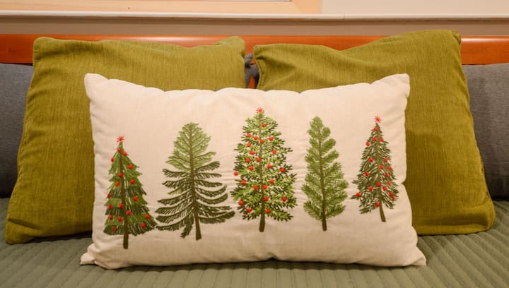 King bedroom (lower level)