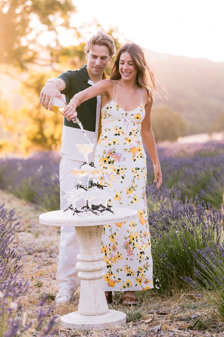 Lavender Farm Retreat with Hot Tub - Farm stays for Rent in