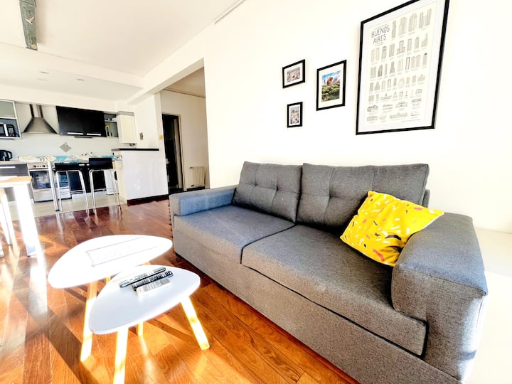 Departamento amoblado de 2 ambientes en Palermo Soho