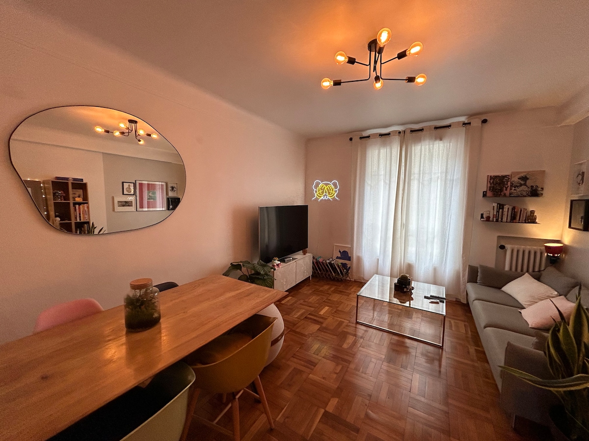 Annonce Airbnb populaire: Cozy and spacious 60 m2 apartment｜Roland Garros à Boulogne Billancourt
