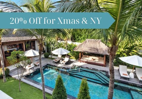 20% Off Xmas & NY: 12Bd/30Pax: 2Pools Family Rooms