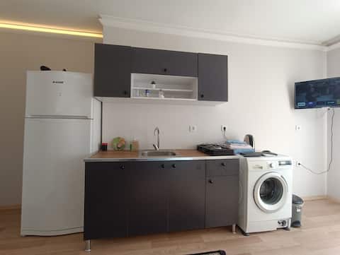 Popular Airbnb listing: AFFORDABLE BRAND NEW STUDIO APARTMENT WITH AIR CONDITIONING in Buca